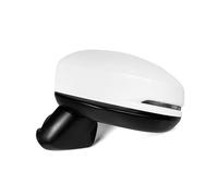 Para Fit Para Jazz 2015-2019 Mk4 Para Gf Para Gk Conjunto De Espejo Retrovisor Coche Lente Plegable Manual Señal Giro Lateral Retrovisor(5Pins White L)