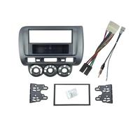 Para Fit Para Jazz Para City 2002-2008 Radio De Coche Fascia 1Din Dvd Estéreo Cd Panel Montaje Instalación Kit Ajuste Marco Bisel Marco Placa Frontal Radio