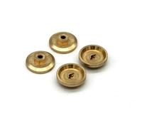 para FMS para Thunderstorm para Red para Rabbit para Desert Storm RC 1/18 Control Remoto Coche Latón Contrapeso 7mm Piezas De Conector Piezas Automóviles RC