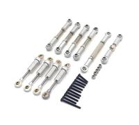 para FMS para Xiaoqi para FCX24 1/24 Mejora Metal Amortiguador Varilla Dirección Varillaje Dirección Accesorios Coche RC Accesorios RC