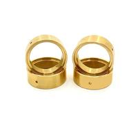 para FMS Power Wagon para FCX24 1/24 4 Uds Kit Actualización para Cubo Rueda Piezas Reparación Modificación Coche Latón RC RC Modelos Piezas