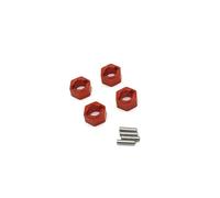 Para FMS Xiaoqi Para FCX24 1/18 Serie Completa Watcher Adventurer Red Para Rabbit 1/24 RC Repuestos Coche Actualización Metal 7 Mm Piezas Maquetas RC(Red)