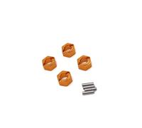 Para FMS Xiaoqi Para FCX24 1/18 Serie Completa Watcher Adventurer Red Para Rabbit 1/24 RC Repuestos Coche Actualización Metal 7 Mm Piezas Maquetas RC(Yellow)