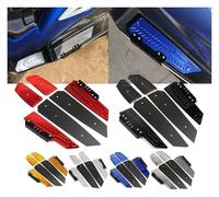 para FO&RZA 125 250 para NSS250 para Forza300 Reposapiés para Motocicleta Estribo Almohadillas para Pies Placa De Pedal Estribos Accesorios Reposapiés Motocicleta(Rojo)
