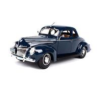 para Ford 1939 1 18 Modelo De Coche De Aleación Simulación Decoración Colección Regalo Juguete Modelo Fundición Presión(Azul)