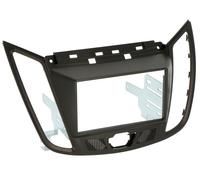 Para Ford C-Max 2 Dxa Doble Din Marco Radio Coche Marco Empotrado Negro Mate