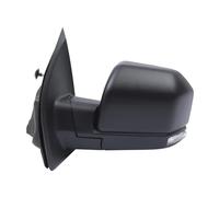 Para Ford F-150 F150 2015-2020 Versión EE. UU. Conjunto De Espejo Lateral Con Calefacción Intermitente Y Ajuste Eléctrico(1PC 6pin Left Black)
