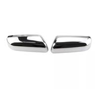 Para Ford F150 2009 2014 superior mitad superior cromo espejo cubre doble ajuste para vehículos de 2 puertas y 4 puertas