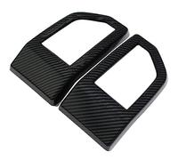 Para Ford F150 2015-2019 2 Uds. Cubierta Lateral De Salida De Ventilación De Aire Acondicionado Pegatina Embellecedora Marco De Salpicadero De Coche