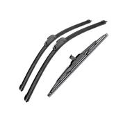 Para Ford Fiesta 5 MK5 Hatchback Limpiaparabrisas Trasero Delantero Cepillos Accesorios J U Gancho 2003-2008 Limpieza Parabrisas