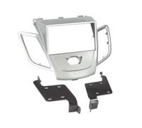 Para FORD FIESTA JA8 MK78 Marco De Instalación De Radio Doble DIN 2-DIN Plata