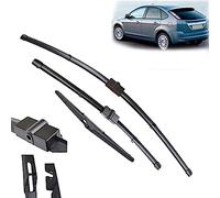 para Ford Focus 2 2005 2006 2007 2008 2009 2010 2011 limpiaparabrisas Trasero Delantero Juego de escobillas Parabrisas Ventana Trasera Delantera 26 "+ 17" + 14 "limpiaparabrisas