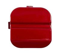 para Ford Focus II MK2 2008-2010 8M59-F17K922-AA 1521717, Coche Tapa Gancho de Remolque Parachoques Delantero Cubierta de Enganche Plástico ABS Reemplazo Accesorios,E/Red Passenger