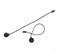 Para Ford Focus MK3 2012 - 2017 Hatchback tronco trasero estante cadena clip conjunto 2 piezas conjunto para la instalación de la cubierta de la bandeja del paquete