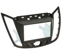 Para Ford C-Max 2 Dxa Doble Din Marco Radio Coche Marco Empotrado Negro Mate