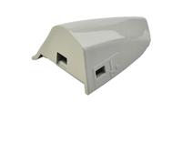Para Ford Mustang 2015-2021 Oxford White Front Left Driver Door Handle Cap Cover Bisel Oem Style ABS Material Pieza de repuesto compatible con Fr3z-63218a15-aaptm