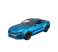 para Ford Mustang GT 1 18 Simulación Diecast Aleación Modelo De Coche Decoración Colección Niño Juguete(Azul)