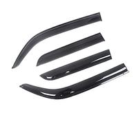 para Ford para Escape 2001-2016 para Kuga Ventana Lateral Deflectores Viento Viseras Humo Oscuro Ventvisor Negro Lluvia Guardia Puerta Visera Protectores Ventanas(13-16)