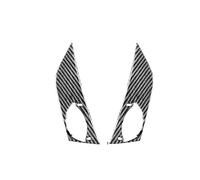 Para Ford Para Escape Para Kuga 2013-2016 Pegatina De Fibra Carbono Real Para La Consola Central Car Central Control Panel(The side sticker)