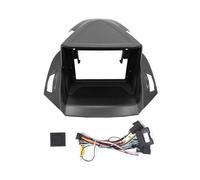 para Ford para Escape para Kuga para C-MAX 2013 2014 2015 2016 2017 2018 2019 Marco De La Carcasa Tablero para Radio Estéreo 9 Pulgadas 2 DIN Panel estéreo(Fascia Cable canbus)
