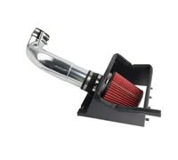 Para Ford Para F150 5.0L V8 2011 2012 2013 2014 Kit De Inducción Entrada Aire Frío 3,5 Pulgadas Con Protector Térmico Y Filtro Tubo Admisión Aire(Silver)
