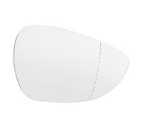 Para Ford Para Fiesta 2008-2017 Para B-Max 2012+ Espejo Retrovisor Lateral Cristal Sin Calefacción Gran Angular Lente Marcha Atrás Espejo(Right)