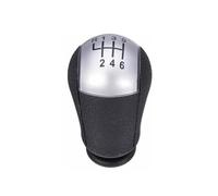 Para Ford Para Fiesta Para MK6 Para Focus Para Mondeo Para MK3 Perilla Cambio Marchas 5/6 Velocidades Con Bolígrafo Pomo Cambio(6-Speed Silver)