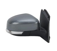 Para Ford Para Focus 3 Mk3 2011-2018, Versión UE. Lente De Cristal Calefactada Eléctricamente. Intermitente. Espejo Retrovisor Lateral(Gray,lado derecho)