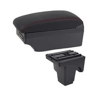 Para Ford Para Focus 3 Mk3 Caja De Reposabrazos Para Coche Caja De Almacenamiento Para Consola Central Caja Para Brazos Con Interfaz USB(C1 7 USB)