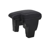 Para Ford Para Focus III MK3 Compartimento De Reposabrazos Para Coche Caja De Almacenamiento De Contenido De Tienda Central Autopartes(A3 Black White line)