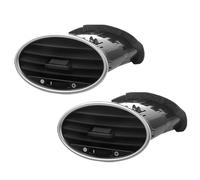 Para Ford Para Focus MK2 2005-2013 Rejilla De Ventilación Salida Aire Acondicionado Central Tablero Delantero 4M51A014L21AD Rejilla Salida Aire Panel Instrumentos(2pcs)