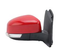 Para Ford Para Focus MK3 2011-2018 RACE Rojo Para Grande Rojo Espejo Retrovisor Coche Montaje Versión Europea Espejo Puerta Calefactable Plegable Manual Conjunto Espejo Retrovisor
