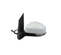 Para Ford Para Focus Para Mk2 2008 2009 2010 2011 Versión Europea Espejo Retrovisor 6 Pines Lateral Plegable Manual Completo Espejo Lateral(Left white)