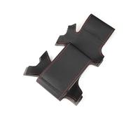 para Ford para Mondeo 2007 2008-2014 para Galaxy 2006-2015 para S-MAX 2006-2014 Protector Cubierta Volante Coche Trenzado Mano Embellecedor Perforado Funda Antideslizante Volante(Black-Red Line)