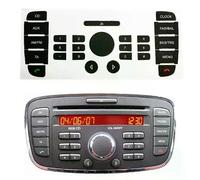 Para Ford Para Mondeo Para 6000CD Radio CD Multimedia Radio Panel Reparación Pegatina Botón Reparación