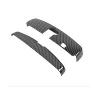 Para Ford Para Mustang 2015 2016 2017 2018 2019 2020 2021 2022 Embellecedor Adhesivo Para La Carcasa Espejo Retrovisor Interior MASHRGX(Carbon Fiber texture)