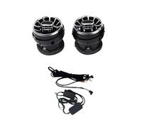 Para Ford Para Mustang 2015-2021 Tablero LED Aire Acondicionado Turbina Salidas De Aire Ventilación Luz Ambiental. CFCKHPTHAZ(2PCS)