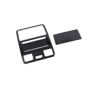 Para Ford Para Mustang 2024 2025 Luz Lectura Delantera Interior Negra Carbono Cubierta Lámpara Embellecedora ABS Accesorios Para Coche 2 Piezas Accesorios Coche Interior