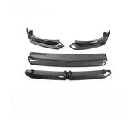 para Ford para Mustang para Mach-E Difusor Divisor De Alerón De Parachoques Faldón De Pala Delantera De Coche(Glossy Carbon)