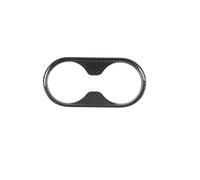Para Ford Para Ranger Para Wildtrak 2015 2016 2017 2018 2019 2020 2021 Adhesivo Para Panel Portavasos Agua Control Central Coche Fibra Carbono ABS(Fibra de carbon)