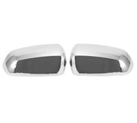 Para Ford Para Ranger Para Wildtrak T9 2022 2023 2024 Carcasa Espejo Retrovisor Para Automóvil Cubierta Fibra Carbono Revestimiento Externo Cubierta Espejo Retrovisor(Plata)