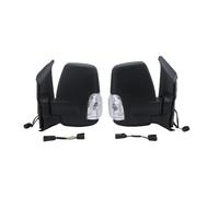 Para Ford Para Transit MK8 V363 2013-2020 2021 2022 Euro Modelo De Brazo Corto Montaje De Espejo Lateral Plegable Manual 2 Cables Espejo Retrovisor Exterior Conjunto(1 pair)