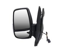 Para Ford Para Transit MK8 V363 2013-2020 2021 2022 Euro Modelo De Brazo Corto Montaje De Espejo Lateral Plegable Manual 2 Cables Espejo Retrovisor Exterior Conjunto(1pc left)
