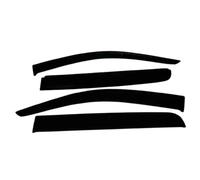 para Ford Ranger Wildtrak Raptor T6 T7 T8 XL XLT 2012-2022 Visera de ventanilla Protector de Lluvia Protector de Viento Lateral del Coche