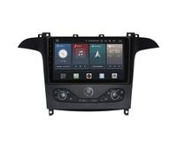 Para Ford S-MAX 06-15 9" Táctil Android Autoradio GPS Navi Carplay Androidauto