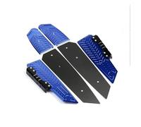 para Forza350 para Forza 350 para NSS 350 2018-2023 Reposapiés De Motocicleta Estribo De Pie Placa De Pedal Clavijas De Pie Reposapiés Delanteros(Azul)