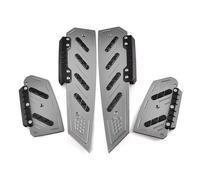 para Forza350 para Forza 350 para NSS 350 2020-2023 Accesorios De Motocicleta Reposapiés Estribo Placa Pedal Clavijas Pie Reposapiés Delanteros(Titanium Color)