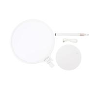 para fotografía, para transmisión en Vivo, para Escritorio, luz de Relleno USB de 36 cm con Chips LED de 168pcs, 2900k - 6600k para Selfie de Belleza (Blanco)