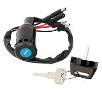 Para FourTrax 300 Para TRX300FW Para TRX300 2x4/4x4 1990-2000 Conector 4 Cables Interruptor Llave Encendido Cerradura Eléctrica Motocicleta Interruptor Llave Moto