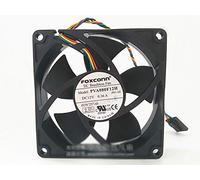 para Foxconn PVA080F12H, P05-AB DC 12V 0.36A 4-Wire 5-Pin Connector 80mm 80x80x20mm Server Square Cooling Fan